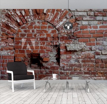 Picture of Old brick walls close up